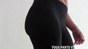These yoga pants really show off my bubble butt JOI