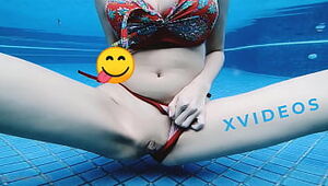 Swimming Pool Porn Sensations for Young Asian Teen