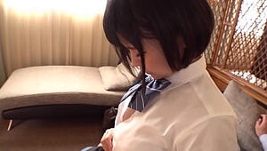 Https://bit.ly/3G0bSu5 जापानी स्वीट बेब फेस गर्ल। बिग डिक में टाइट वेट पुसी. उनके छोटे बाल और यूनिफॉर्म उ�